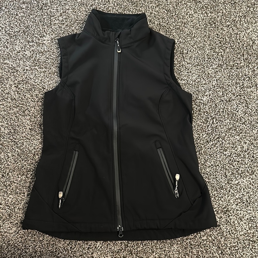 Black soft shell Vest